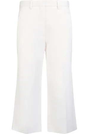 The Row Pantalon Court En Drill De Coton Mélangé Gandine