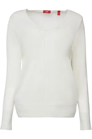 ESPRIT Pull col V femme