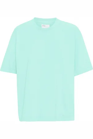 Colorful Standard T-shirt femme Organic oversized light aqua