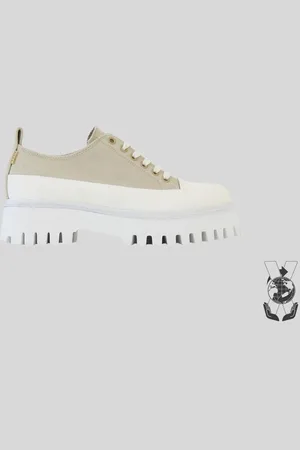 Bronx Baskets femme Groov-y low lace up Canvas
