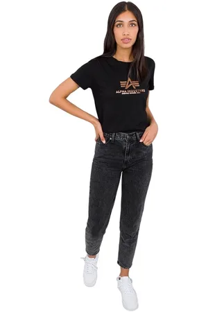 Alpha Industries T-shirt femme New Basic Foil Print