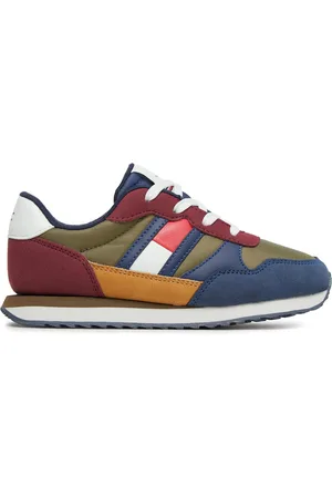 Tommy Hilfiger Baskets Flag Low Cut Lace-Up femme Flag