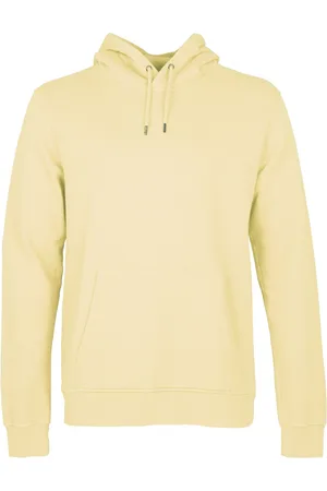 Colorful Standard Sweatshirt à capuche Classic Organic soft yellow