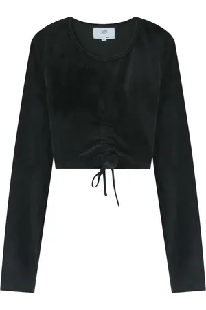 Sixth June T-shirt crop top femme Cordon Details