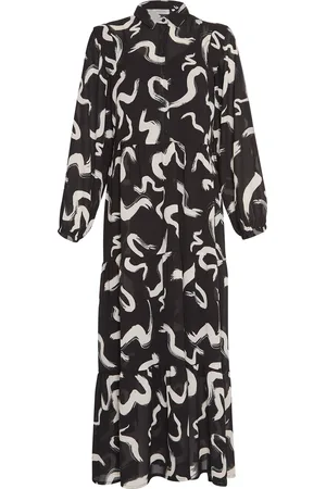 Moss Copenhagen Robe femme Kelsey Rikkelie Maxi AOP