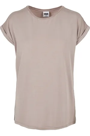 Urban classics T-shirt femme modal extended shoulder