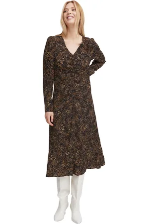 B YOUNG Robe moulante femme Flouri
