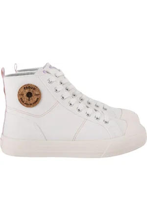 Faguo Baskets en coton recyclé et liège femme Nutmeg