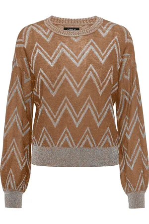 ONLY Pull manches longues femme Onlnicole Life Glitter Knt