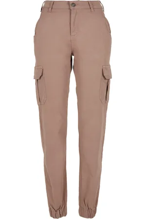 Urban classics Pantalon cargo femme high waist