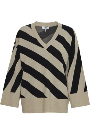 B YOUNG Pull col V femme Miran