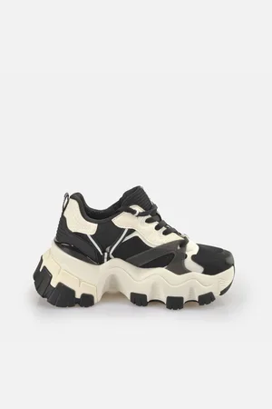 Buffalo Baskets femme Norion - Vegan Nappa/Nubuck/Mesh