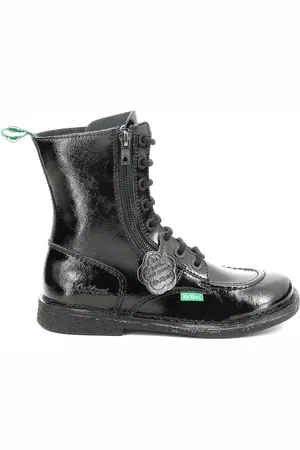 Kickers Bottes vernis femme Meetickzip