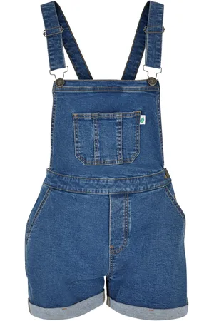 Urban classics Salopette courte bio femme