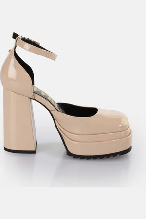 Buffalo Chaussures à talon femme May W Dorsay - Vegan Patent