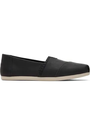 TOMS Espadrilles en cuir femme Alpargata
