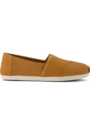 TOMS Espadrilles en cuir femme Alpargata