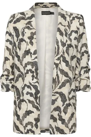 Soaked in Luxury Blazer imprimé femme Shirley