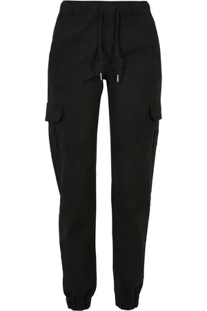Urban classics Pantalon cargo taille haute femme