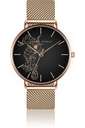 Amelia Parker Montre femme Fossil Mesh