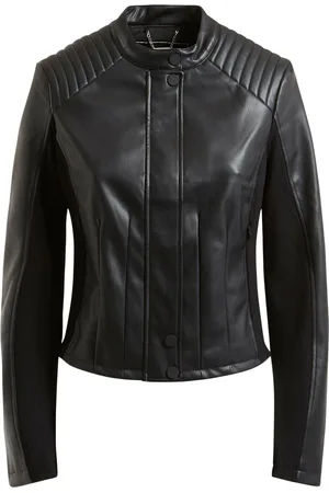 Guess Veste en cuir femme New Fiammetta