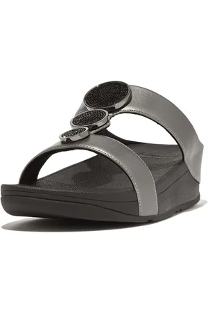 FitFlop Mules compensées femme Halo Bead-Circle