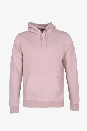Colorful Standard Sweatshirt à capuche Faded Pink