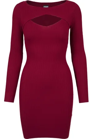 Urban classics Robe femme Urban Classic cut out