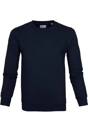 Colorful Standard Sweatshirt crewneck Navy Blue