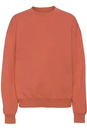 Colorful Standard Sweatshirt col rond Organic oversized dark amber