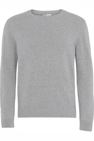 Colorful Standard Pull col rond en laine Classic Merino heather grey