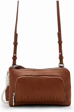 Desigual Portefeuille à bandoulière femme Half Logo 24 Lisa