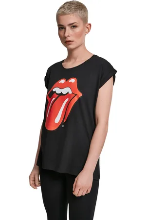 Merchcode T-shirt femme grandes tailles Rolling Stones Tongue