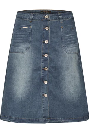 Cream Jupe en jean femme Lone