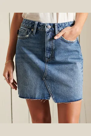 Superdry Mini-jupe en denim femme