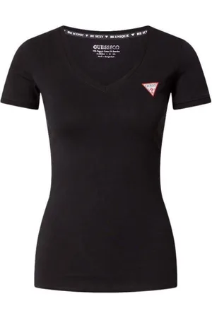 Guess T-shirt col V femme Mini Triangle