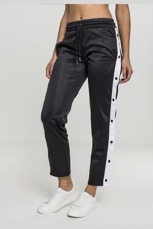 Urban classics Pantalon femme grandes tailles Urban Classic button up