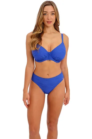 Fantasie Bas de maillot de bain taille mi-haute femme Beach Waves Ultramarine