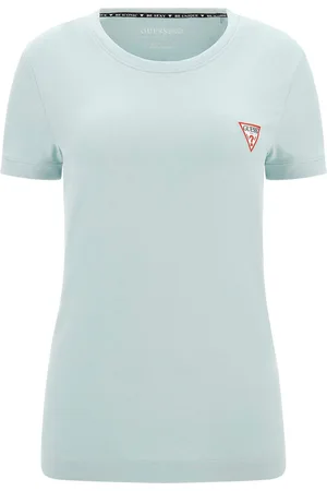 Guess T-shirt col rond femme Mini Triangle