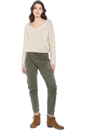 Le Temps des Cerises Pantalon cargo 7/8 femme Rivera