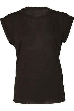 Bella + Canvas T-shirt manches roulottées femme Flowy