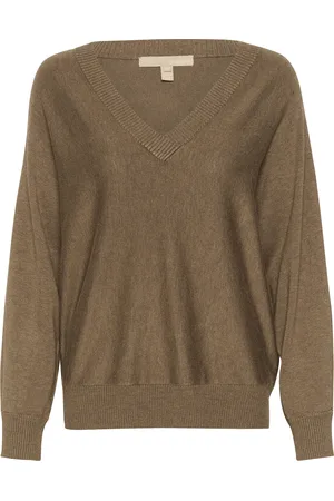 Culture Pull col V femme Annemarie