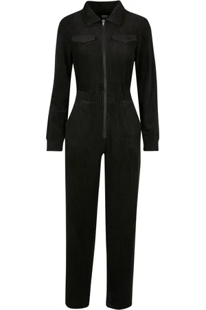 Urban classics Combinaison en velours côtelé femme