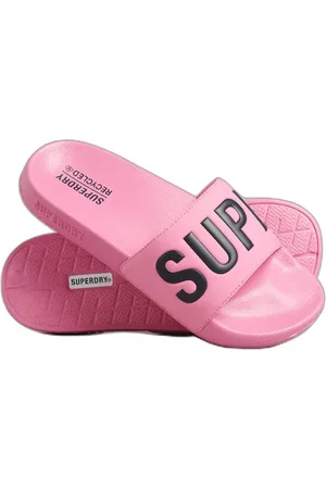 Superdry Claquettes de piscine véganes femme Code Core