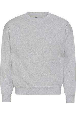 Colorful Standard Sweatshirt col rond Organic oversized heather grey