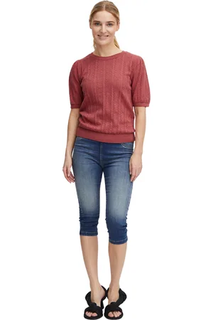 B YOUNG Pull manches courtes femme Olivette