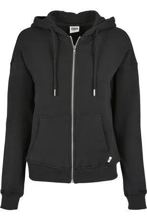 Urban classics Sweatshirt à capuche femme organic terry zip