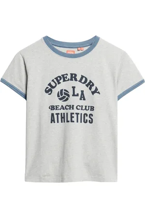 Superdry T-shirt contrasté à motif femme Athletic Essentials Beach