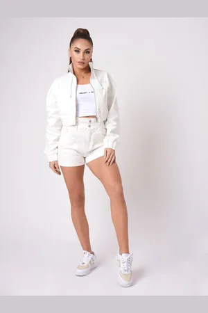 Project X Paris Short court motif nuages femme