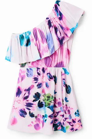 Desigual Robe courte asymétrique femme M. Christian Lacroix